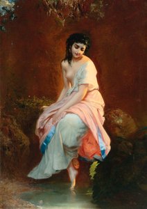 El bañista de Etienne Adolphe Piot